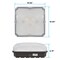 Luxrite Flush Mount LED Canopy Light 28/35/40W Up to 4800LM 3CCT 3000K-5000K IP65 10X10 ETL LR40718-1PK - alternate 8
